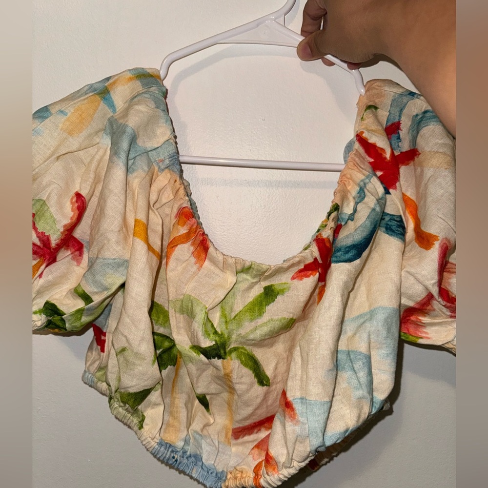 FARM RIO COPACABANA CROP TOP